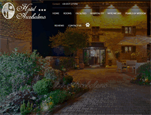 Tablet Screenshot of hotelarcobaleno.com